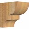 Ekena Millwork Ridgewood Rough Sawn Corbel, Western Red Cedar, 4"W x 6"D x 6"H COR04X06X06RID00RWR - alternate 1